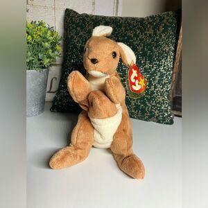 Ty Pouch Beanie Baby, 1996 w/Tags and Errors Mint!